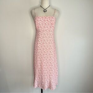 GAP Pink and White Floral Dress